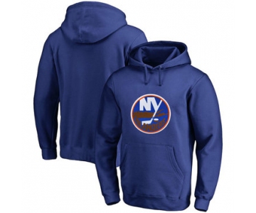 New York Islanders Blue Men's Customized All Stitched Pullover Hoodie