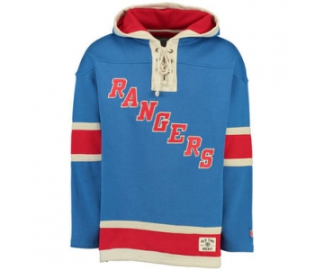 Rangers Blue Men's Customized All Stitched Sweatshirt