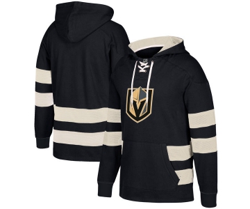 NHL Vegas Golden Knights Black Men's Customized All Stitched Hooded Sweatshirt