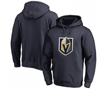 Vegas Golden Knights Navy Men's Customized All Stitched Pullover Hoodie