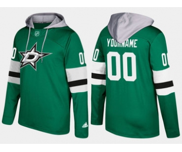 Adidas Stars Men's Customized Name And Number Green Hoodie