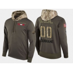 Nike Stars Men's Customized Olive Salute To Service Pullover Hoodie