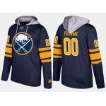 Adidas Sabres Men's Customized Name And Number Blue Hoodie