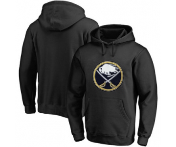 Buffalo Sabres Black Men's Customized All Stitched Pullover Hoodie