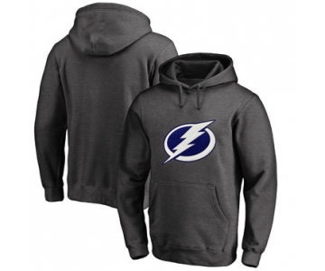 Tampa Bay Lightning Dark Gray Men's Customized All Stitched Pullover Hoodie