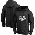 Nashville Predators Black Men's Customized All Stitched Pullover Hoodie