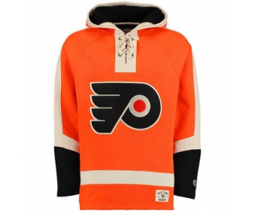 Flyers Orange Men's Customized All Stitched Sweatshirt
