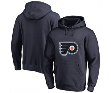 Philadelphia Flyers Navy Men's Customized All Stitched Pullover Hoodie