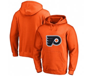 Philadelphia Flyers Orange Men's Customized All Stitched Pullover Hoodie