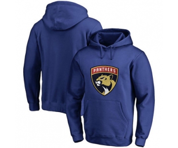 Florida Panthers Blue Men's Customized All Stitched Pullover Hoodie