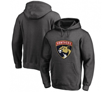 Florida Panthers Dark Gray Men's Customized All Stitched Pullover Hoodie