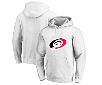 Carolina Hurricanes White Men's Customized All Stitched Pullover Hoodie