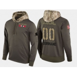 Nike Devils Men's Customized Olive Salute To Service Pullover Hoodie