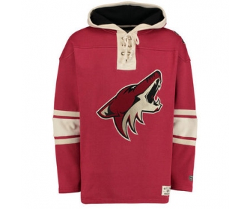 Coyotes Red Men's Customized All Stitched Sweatshirt