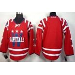 Men's Washington Capitals 2015 Winter Classic Customized Red Jersey