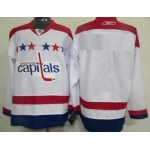 Washington Capitals Mens Customized 2011 White Winter Classic Jersey