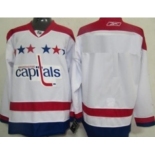 Washington Capitals Youths Customized 2011 White Winter Classic Jersey