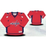 Washington Capitals Youths Customized Red Jersey