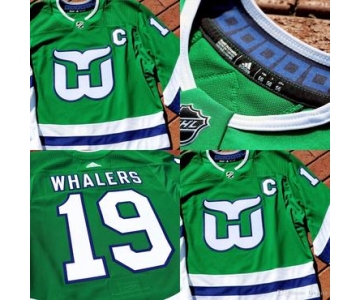 Custom Adidas Hurricanes bring back Hartford Whalers 2018-19 jersey