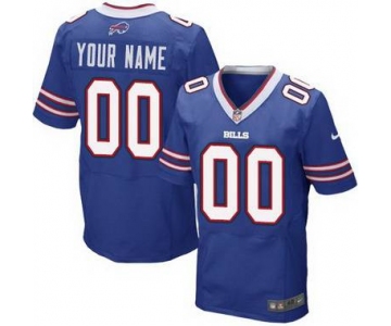 Men's Buffalo Bills Nike Blue Customized 2014 Elite Jersey