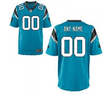 Men's Carolina Panthers Nike Blue Customized 2014 Elite Jersey