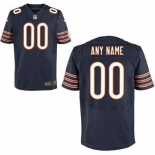 Men's Chicago Bears Nike Navy Blue Customized 2014 Elite Jersey