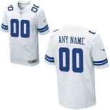 Men's Dallas Cowboys Nike White Customized 2014 Elite Jersey