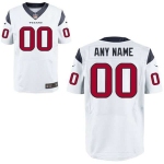 Men's Houston Texans Nike White Customized 2014 Elite Jersey