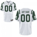 Men's New York Jets Nike White Customized 2014 Elite Jersey