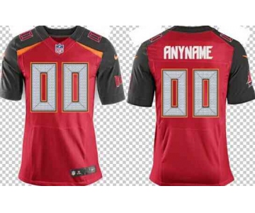 Men's Tampa Bay Buccaneers Nike Red Customized 2014 Elite Jersey