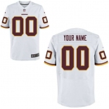 Men's Washington Redskins Nike White Customized 2014 Elite Jersey