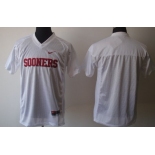 Kids' Oklahoma Sooners Customized White Jersey