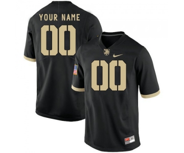 Army Black Knights Black Men's Customized College Football Jersey