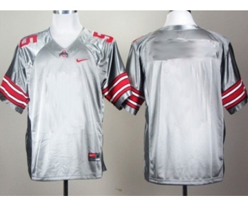 Kids' Ohio State Buckeyes Customized Gray Jersey