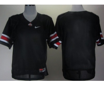 Men's Ohio State Buckeyes Customized Black Jersey