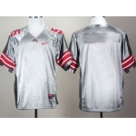 Men's Ohio State Buckeyes Customized Gray Jersey