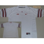 Youth Ohio State Buckeyes Custom College Football Nike Limited Jersey - 2016 White