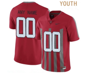 Youth Ohio State Buckeyes Custom Nike College Football 1916 Throwback Jersey - Red