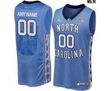 Youth North Carolina Tar Heels Custom Brand Jordan College Basketball Jersey - Light Blue