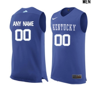 Women's Kentucky Wildcats Custom College Basketball Jersey - Royal Blue