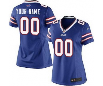 Women's Nike Buffalo Bills Customized 2013 Light Blue Game Jersey