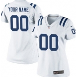 Women's Nike Indianapolis Colts Customized White Game Jersey