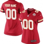 Women's Nike Kansas City Chiefs Customized Red Game Jersey