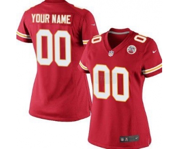 Women's Nike Kansas City Chiefs Customized Red Game Jersey