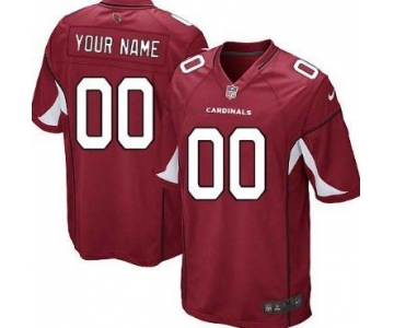 Youth Nike Arizona Cardinals Customized Red Game Jersey