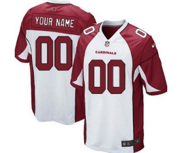 Youth Nike Arizona Cardinals Customized White Game Jersey