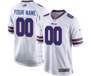 Youth Nike Buffalo Bills Customized 2013 White Game Jersey