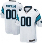 Youth Nike Carolina Panthers Customized White Game Jersey