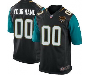 Youth Nike Jacksonville Jaguars Customized 2013 Black Game Jersey