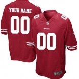 Youth Nike San Francisco 49ers Customized Red Game Jersey